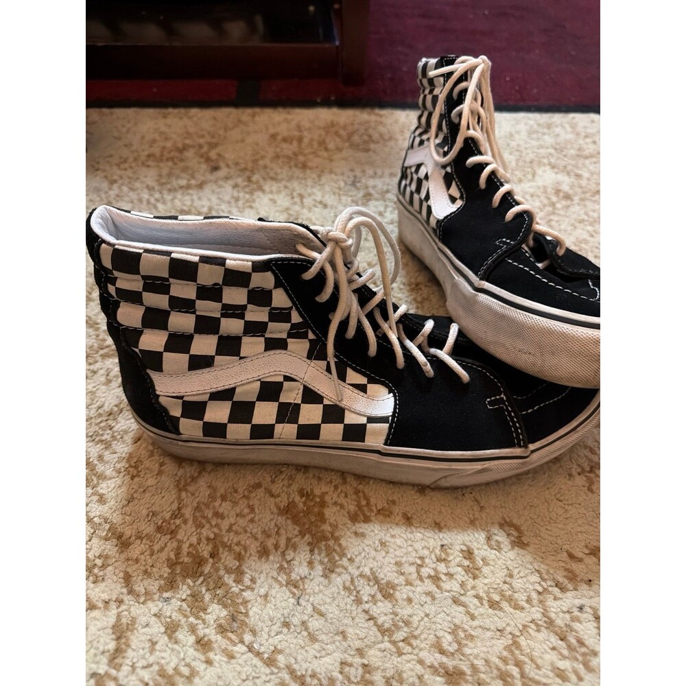 Vans Sk8-Hi Checkerboard Black/White